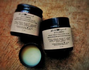 Organic Tallow Skincare Set: Himalayan Salt Scrub & Buttercream Balm