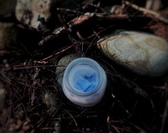 Enchanted | Organic Facial Moisturizer Cream: Blue Cornflower, Aloe, Milk & Flaxseed