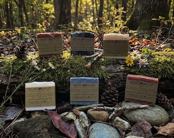 Natural Bar Soap/Shampoo: Appalachian Wildcraft, Trail Mix Scent | Organic Ingredients, Traditional Cold Processed