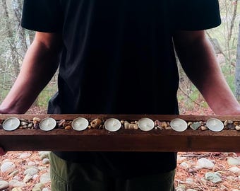 Reclaimed Wood Tealight Candle Holder | Appalachian Pine, Natural Walnut