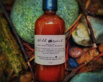 Organic Holy Basil Facial Cleanser: Tulsi & Chamomile - Anti-Aging | Soulstice