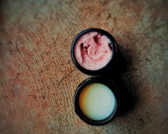 Organic Tallow Buttercream & Himalayan Salt Exfoliating Body Scrub | Moisturizing | Soften | Smoothe | Handcrafted to order