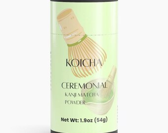 Wild Hermit's Koicha | Ceremonial Kanji Matcha Powder | Camellia Sinensis | Organic Non-GMO