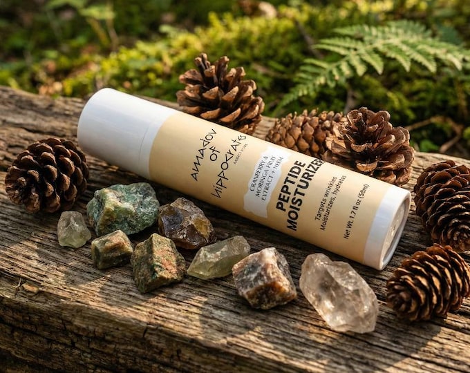 Amadov of Hippocrates Cranberry & Moringa Peptide Moisturizer | Plant Based, Replenish + Revitalize