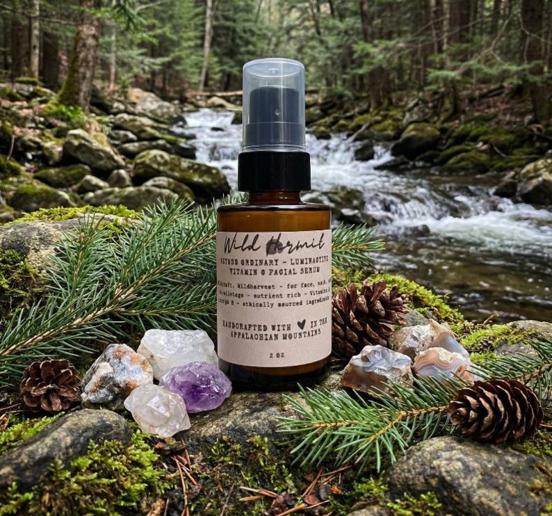 Vitamin C Facial Serum: Wildcrafted, Sea Buckthorn & Hyaluronic Acid | Luminactives image 4