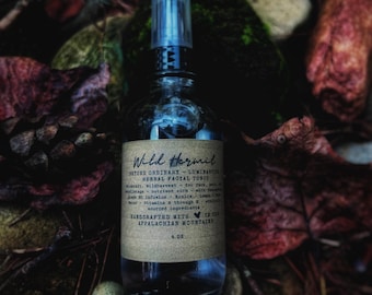 Wildcrafted Herbal Facial Tonic: Witch Hazel, Rosehip & Bergamot