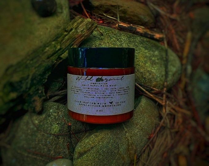 Holy Basil Face Mask: Organic Tulsi, Chamomile & Kaolin Clay | Soulstice Collection