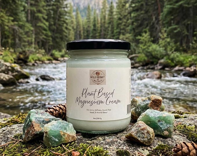 Plant Based Magnesium Cream | Muscle Relief and Sleep with Aloe and Arnica | 625mg