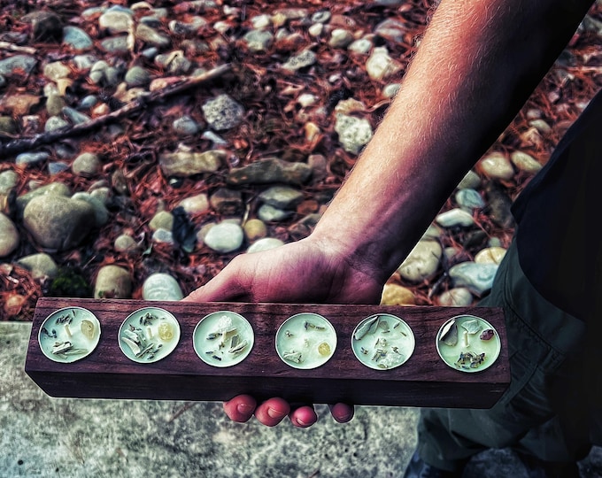 Handmade Walnut Tealight Candle Holder | Appalachian Wood