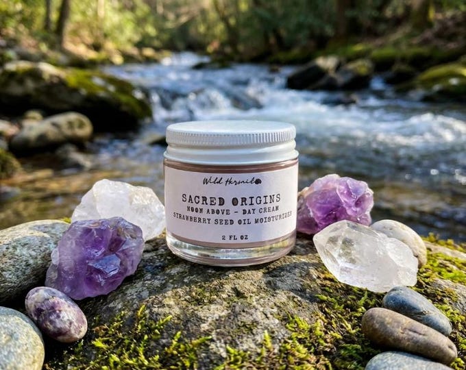 Noon Above Plant Based Strawberry Seed Oil Moisturizing Day Cream: Antioxidant Rich | A, E, C, Ellagic