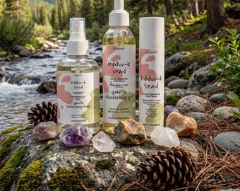 Bddw-K Urad - Watermelon & Lentil Facial Skincare Trio - Wild Hermit Wellness' Plant-Based Skincare