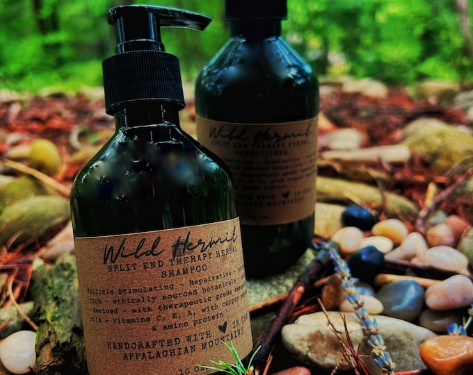 Organic Goat Milk Shampoo and Conditioner: Aloe & Flax Seed, Vitamin Rich
