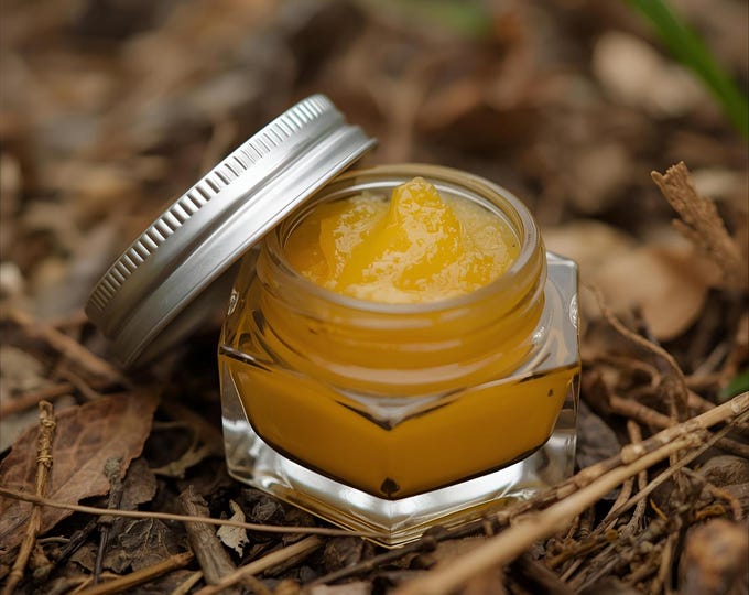Colloidal Gold (100ppm) Jojoba, Calendula & Beeswax Skin Quench Radiance Balm | Organic | Generational Recipe