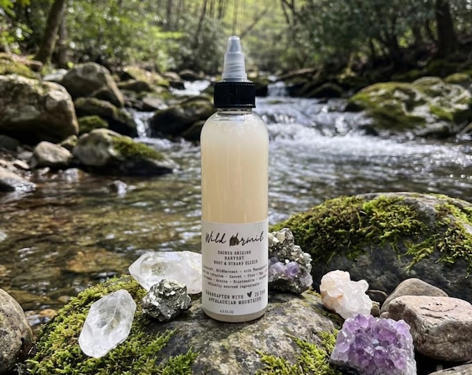 Rosemary Hair Growth Rinse, Sea Moss, Niacinamide, Plant Based (4 oz)