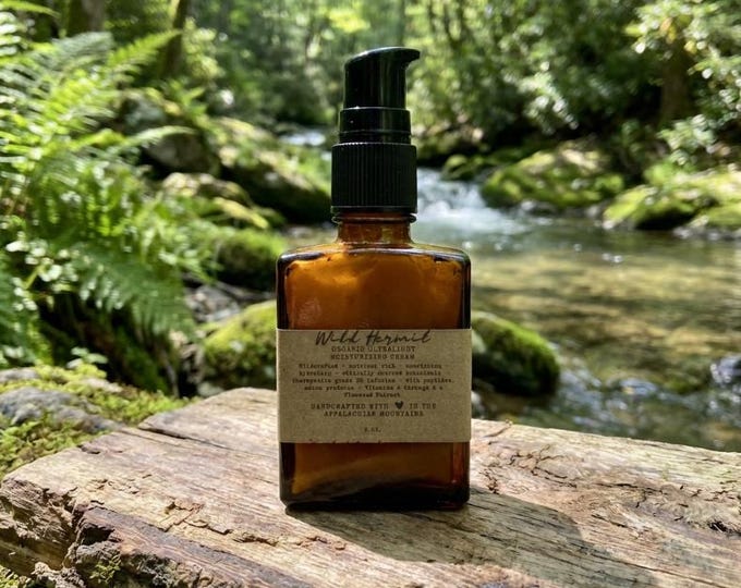 Plant-Based Ultra light Facial Moisturizing Cream: Plant Enzymes, Vitamins A-E | Day + Night Hydration