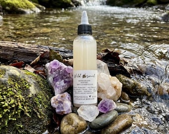 Rosemary Exotic Hair Grow Rinse: Organic Sea Moss, Niacinamide, Flaxseed Elixir - 4 oz