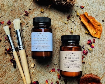 Traditional Dry Shampoo Pulverulent| Ancient Yao Recipe Dorai Shanpu | Wildcrafted Rice Powder, Argan & Zinc