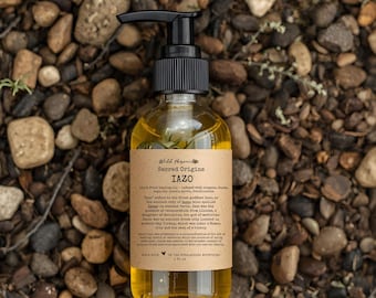 IAZO Topical Tincture | Olive Fruit Healing Oil with Herbs