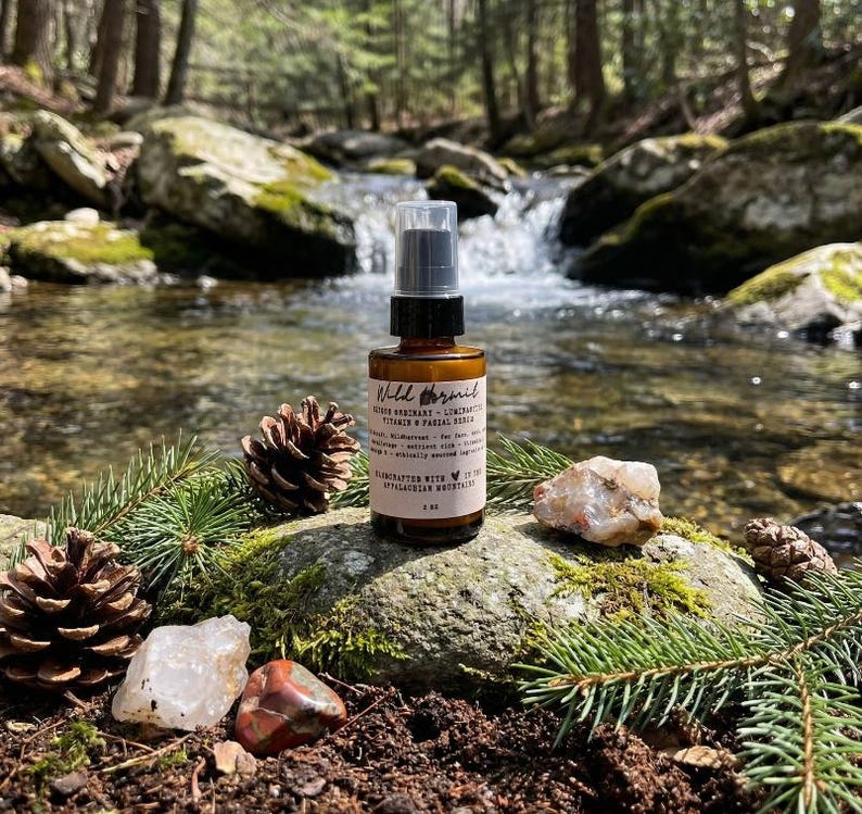 Vitamin C Facial Serum: Wildcrafted, Sea Buckthorn & Hyaluronic Acid | Luminactives image 2