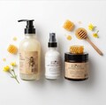 Raw Honey Face Grace Skincare Trio | Plant-Based with Aloe, Flax, Manuka, and Honey