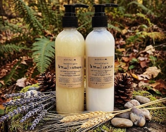 Ebers Katharsis Cleanser & Lotion/Chrism | Ancient Egyptian Recipe Plant-Based Skincare Set – Ginger Papaya