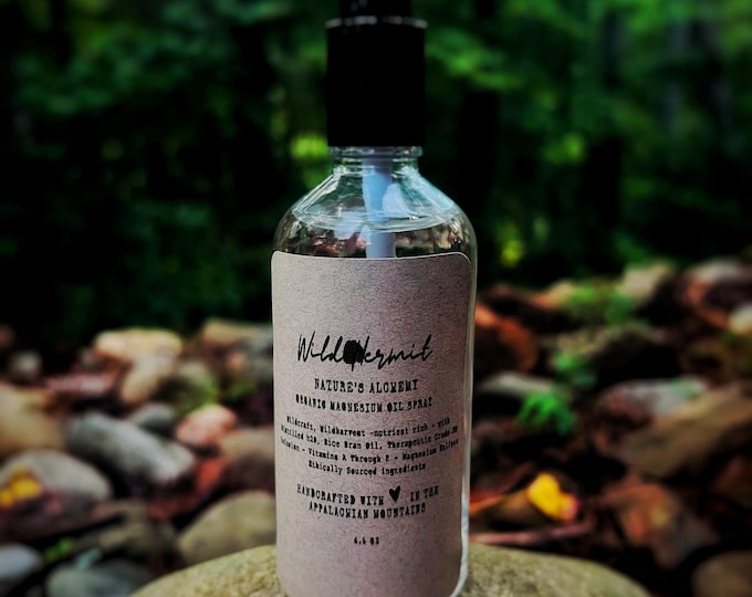 Nature's Alchemy Magnesium Oil Spray | Headache | Cramps | Joints | Muscle | Tension | Organic | Natural Body Care