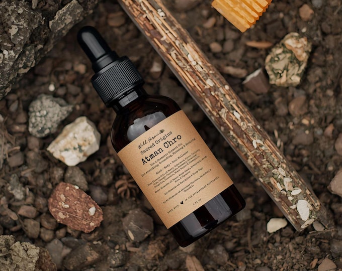 Atman Chro Blessing & Grounding Oil | Ancient Recipe ingredients | Organic