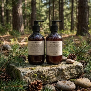 Temple & Earth Fenugreek Shampoo and Conditioner Set +++ Antioxidant Blend | made with scalp-loving Ingredients