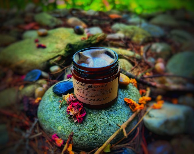 Holy Basil Facial Scrub: Organic Exfoliating Cleanser with Chamomile & Aloe | Tone and Tighten