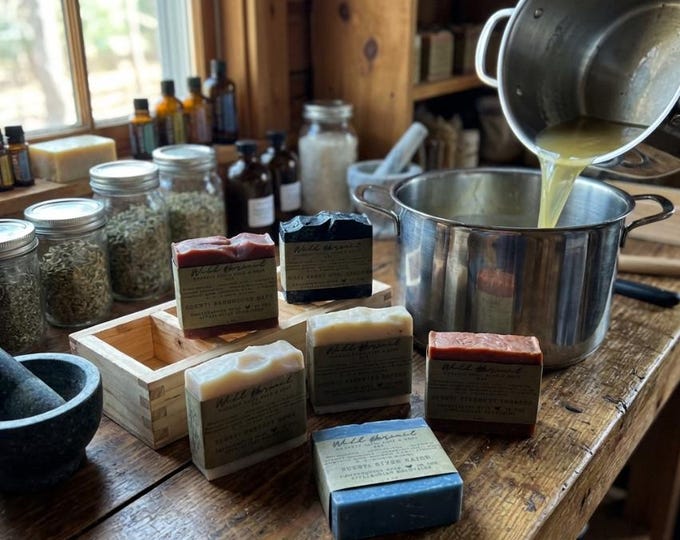 Wildcrafted Appalachian Sage Soap Bar | Cold Processed