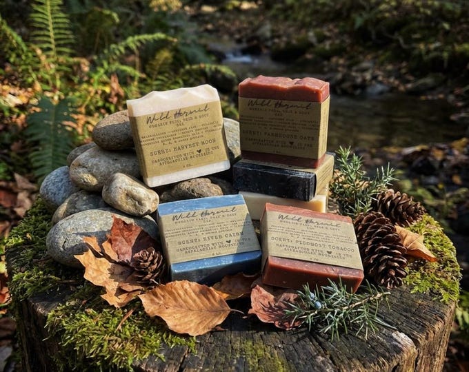 Campfire Coffee Soap : Wildcrafted Appalachian Skincare | Cold Processed