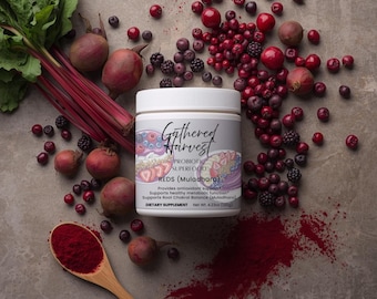 Wild Hermit Wellness' Gathered Harvest Probiotic Superfood | Reds | Muladhara | Organic