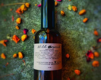 Holy Basil Facial Toner: Organic Tulsi, Chamomile & Aloe Vera | Vitamins A through E