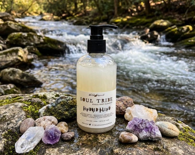 Soul Tribe: Milk Protein Body Wash | Plant-based with Hyaluronic Acid, Aloe | Nutrient Rich