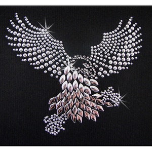 Rhinestone Eagle Transfer