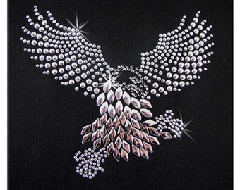 Rhinestone Eagle Transfer