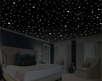 Glow In The Dark Stars For Adults Romantic Bedroom Decor Etsy