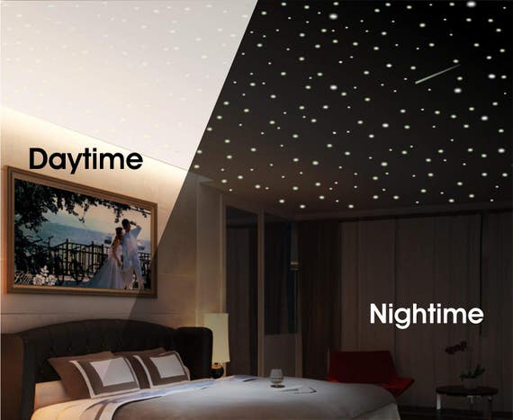 Featured image of post Ceiling Glow In The Dark Room Decor : Glow in the dark stars: