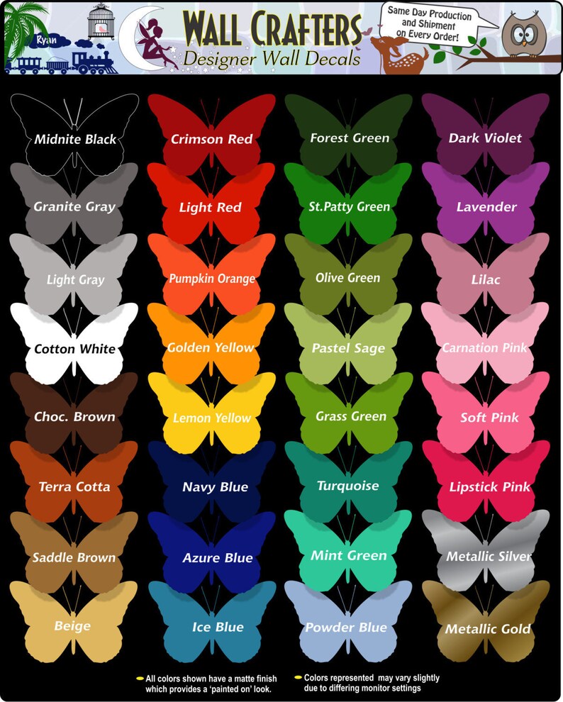 Personalized Butterfly Name Decal Girls Name Wall Decal Etsy Denmark