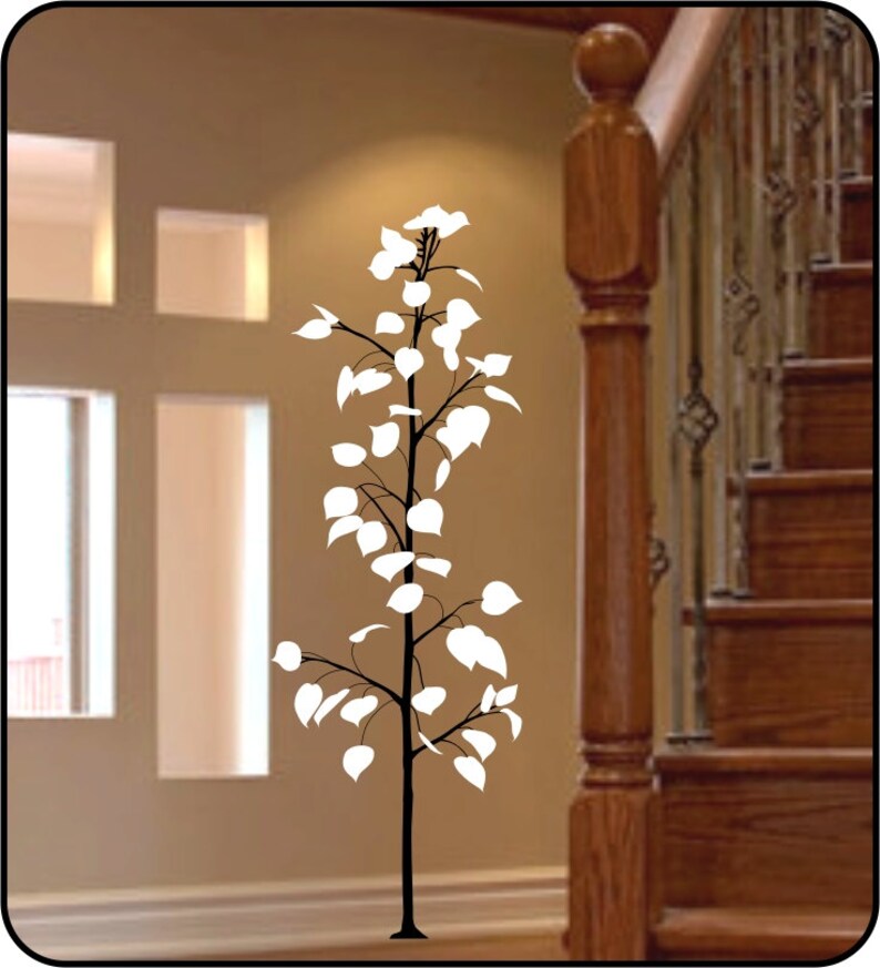 ASPEN TREE Wall Decal 66 Tall Removable Decal Vinyl Etsy