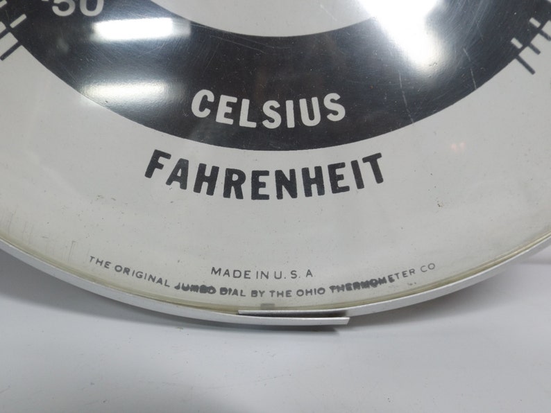 Large wall round thermometer OHIO .12 in Etsy