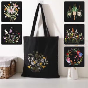 Floral Embroidery Kits