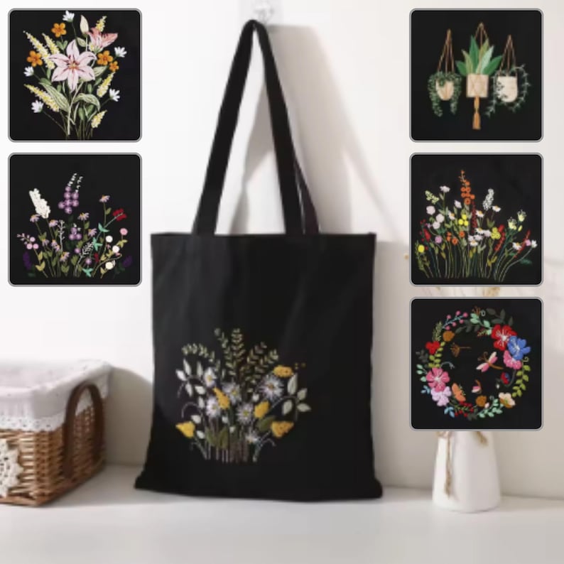 Floral Embroidery Kits