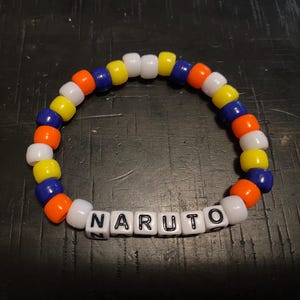 Anime Beaded Friendship Bracelet