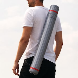 Expandable Poster Storage Tube: 25-41" Telescoping Art Carrier
