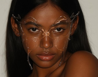 Futuristic Makeup Accessory for Photoshoots, Cosplay & Costume Parties