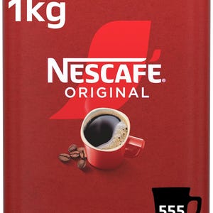 NESCAFÉ Original Instant Coffee 1kg Tin – Rich, Smooth & Full-Flavoured Coffee