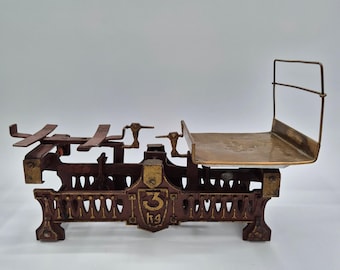 Bilancia antica in ghisa da 3 kg