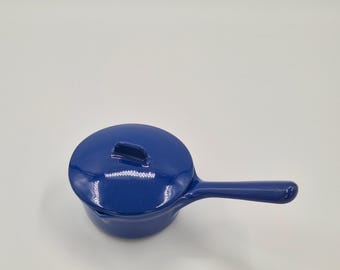 Vintage Rosenlew-boterpan – blauw, Finland