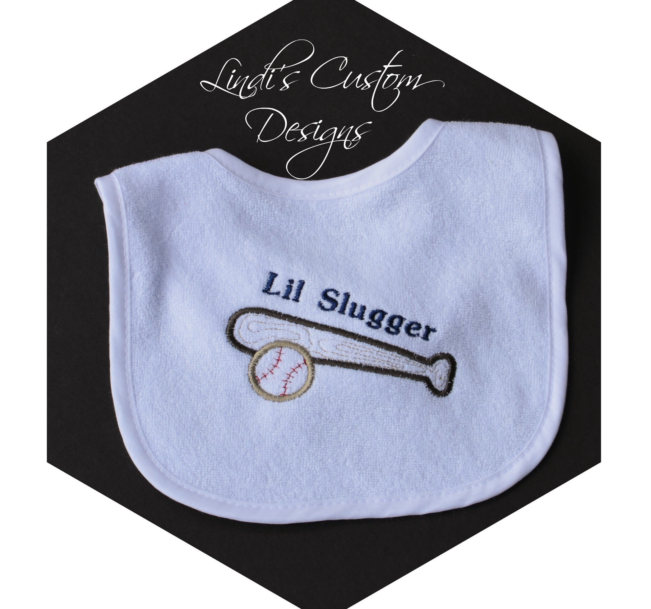 custom baby bibs embroidered